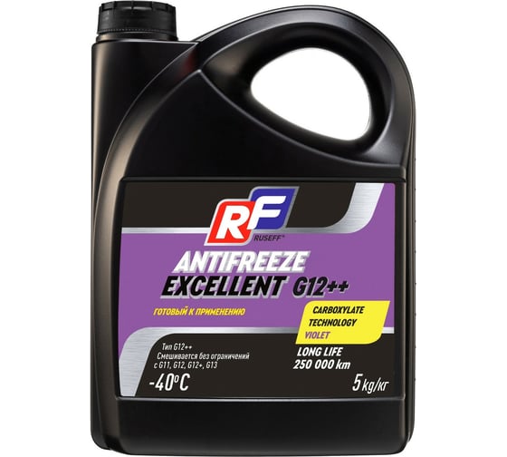Изображение товара Антифриз RUSEFF ANTIFREEZE EXCELLENT G12++ 5кг 17362N