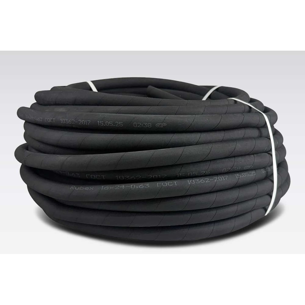 Изображение товара Резиновый маслобензостойкий рукав-шланг 16х24 40м ОАО Резинотехника ГОСТ