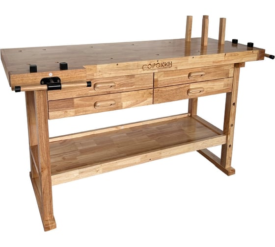 Изображение товара Верстак столярный Сорокин Great с 4 ящиками 35.334