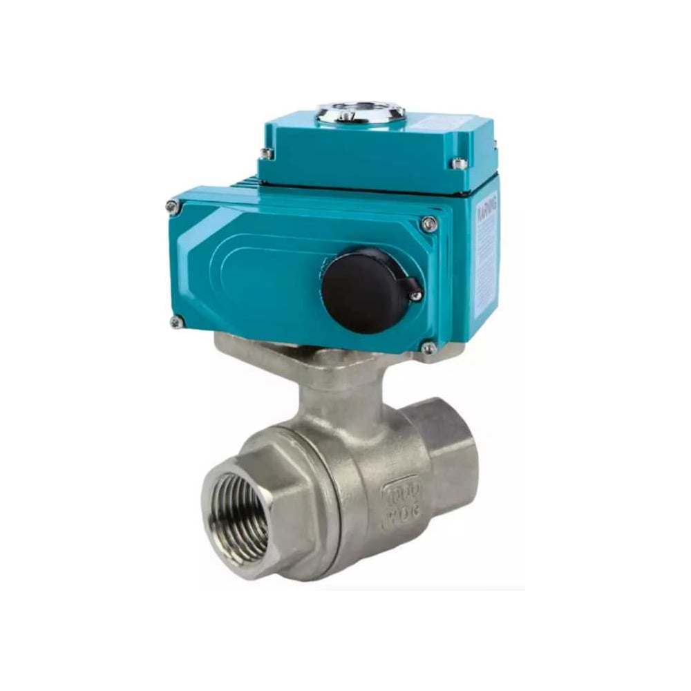 Изображение товара Кран шаровой DN.ru КШМП.316.230-ISO с электроприводом Ду40 и условным давлением 63 бар