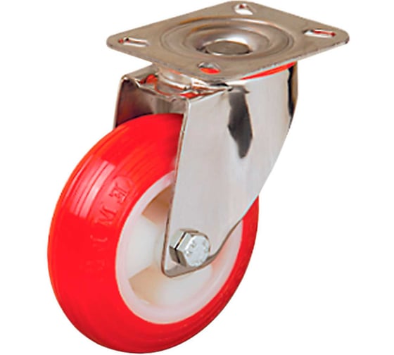 Изображение товара Колесо EMES с поворотной платформой EM01ZKP125X375SS