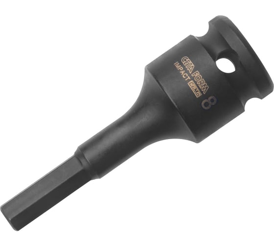 Изображение товара Головка ударная CETA FORM с битой HEX8мм, 1/2DR C68-H08