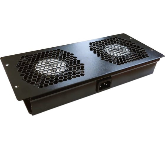 Изображение товара Блок 2-х вентиляторов TWT в крышу шкафа Business Advanced, наборный, без шнура питания CBA-FANB2