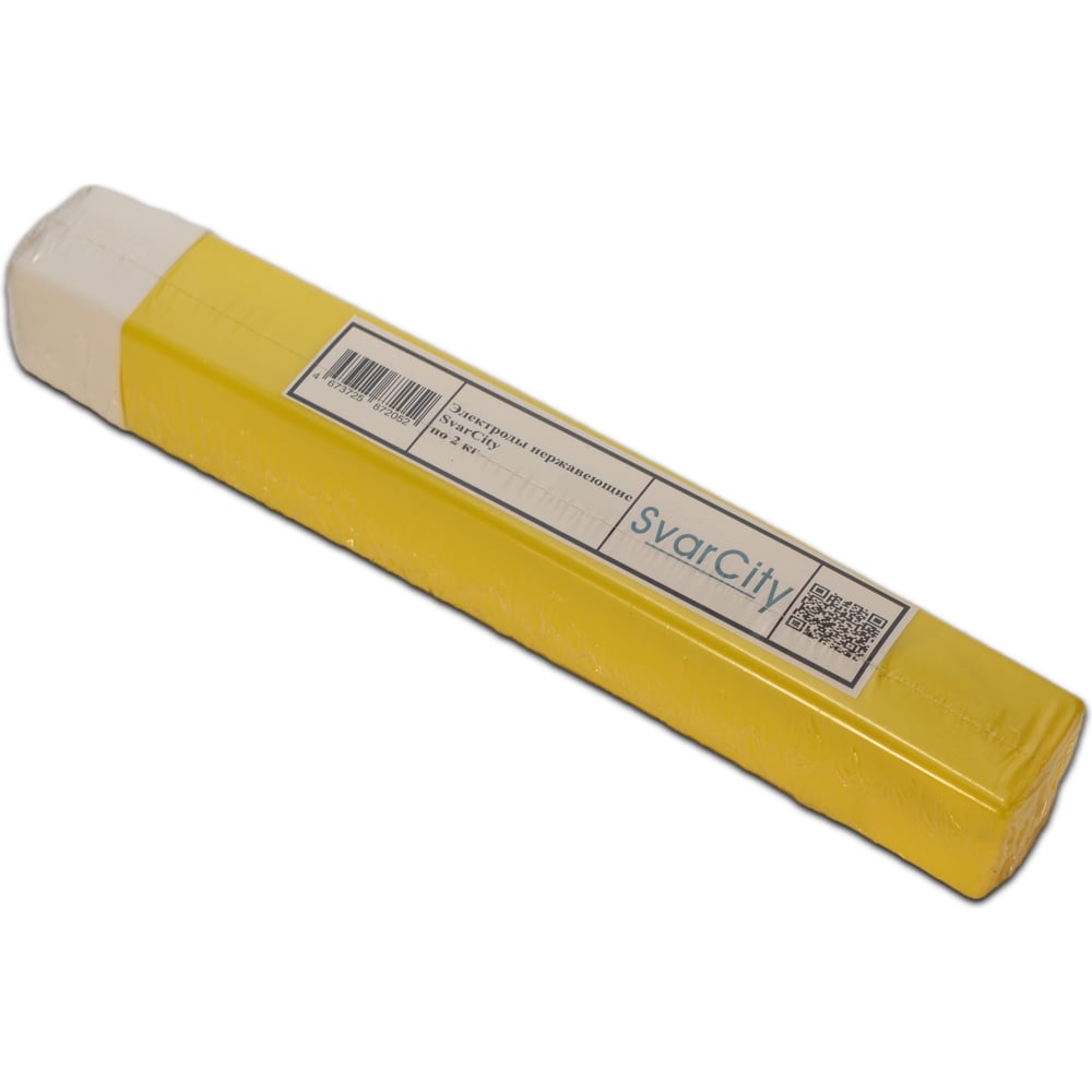 Изображение товара Электроды сварочные по нержавеющей стали Svarcity E316L 2 мм 2 кг Изображение товара Электроды сварочные по нержавеющей стали Svarcity E316L 2 мм 2 кг