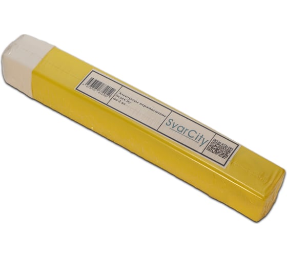 Изображение товара Электроды сварочные по нержавеющей стали Svarcity E316L 2 мм, 2 кг электродыE316L/2,0/2кг