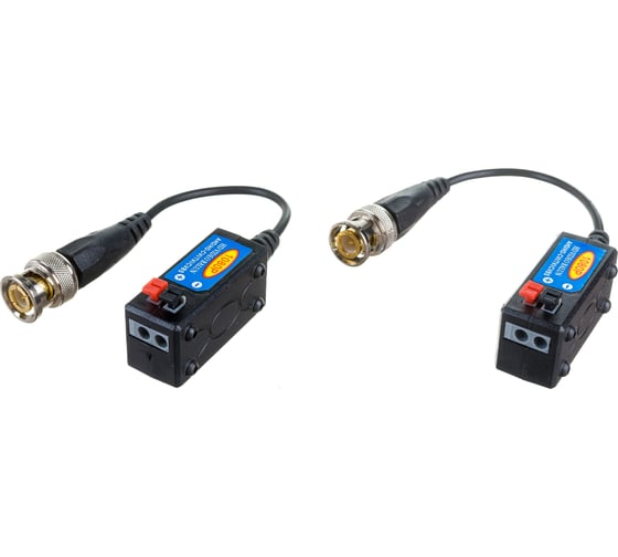 Изображение товара Одноканальный пассивный приемо-передатчик Amatek AV-T3TC по витой паре. комплект 2шт 7000276