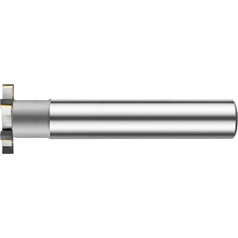 Изображение товара Фреза Т-образная для пазов сегментных шпонок DESKAR 20x3(20x12x100-3) ц/х z=6 ВК10(Т5К10) 00-00061663