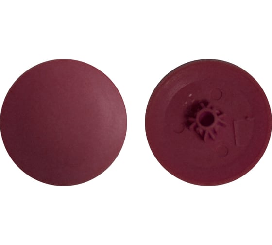 Изображение товара Заглушка для шлица PZ3 ЦКИ D12 мм, бордо, уп. 1000 шт. 64298
