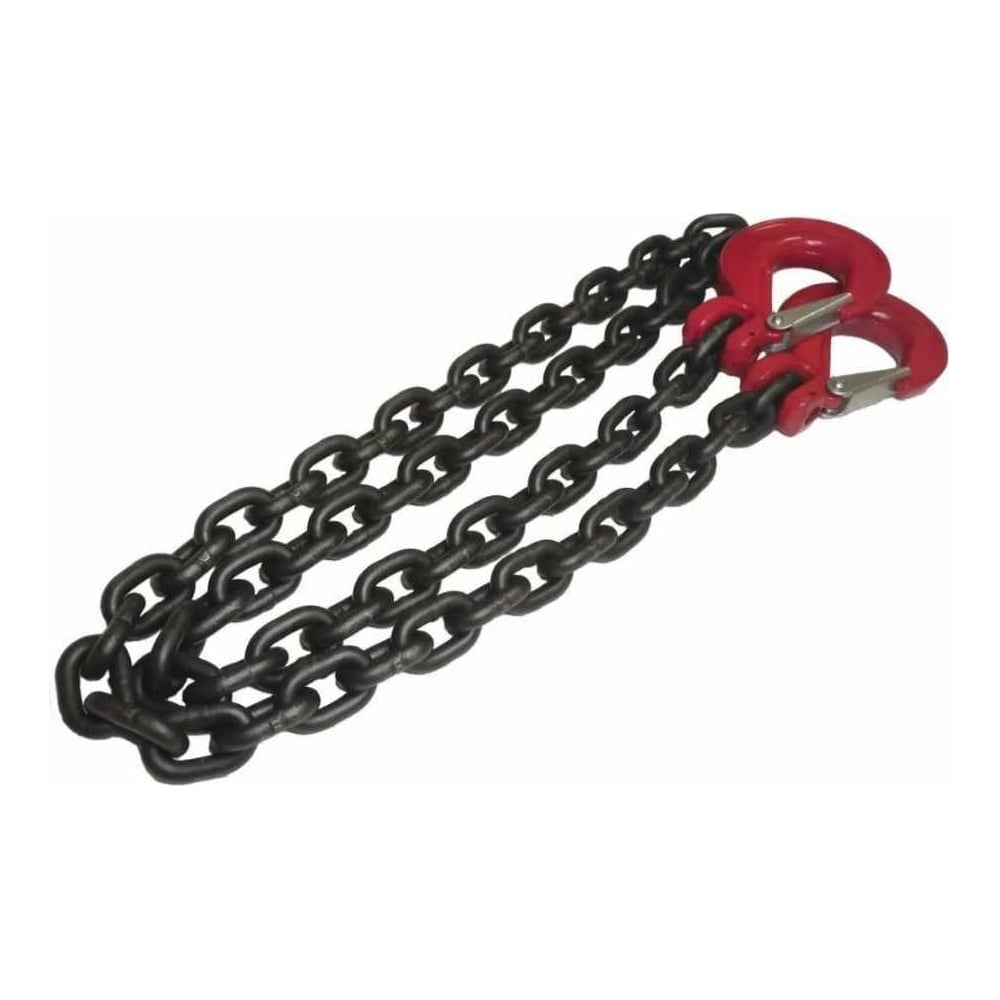 Изображение товара Цепь крепежная АБСОЛЮТ КЦ8-5, 7/8, 0x2000 - прочная и надежная стальная цепь для крепежа