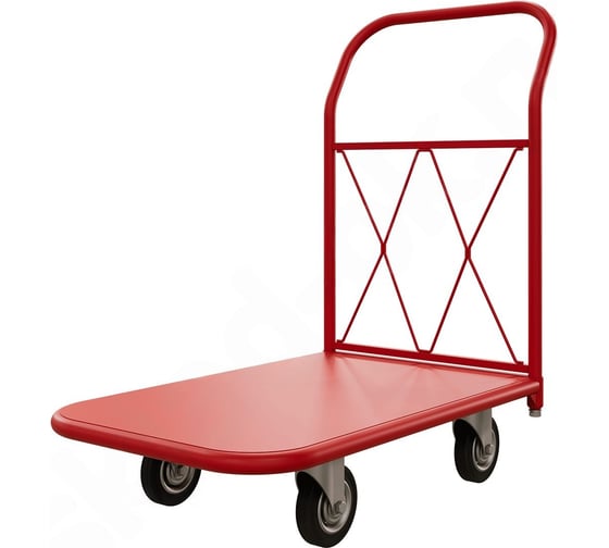 Изображение товара Тележка платформенная Red Tool ТП 1 RT (500x800) колёса d 125 ТП 1 RT 125