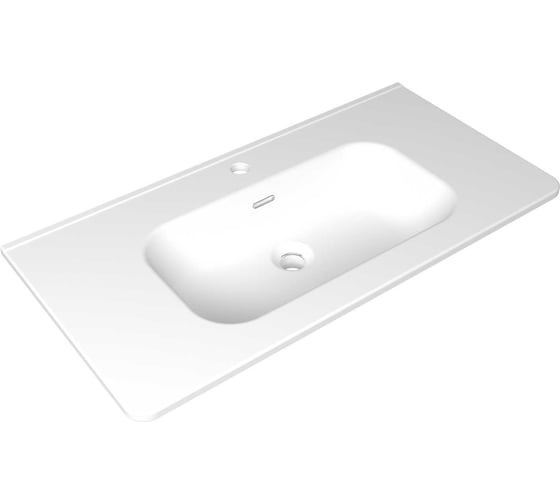 Изображение товара Раковина керамическая DOM Interio 90 см, для тумбы или столешницы TORY TOR910460155.chr