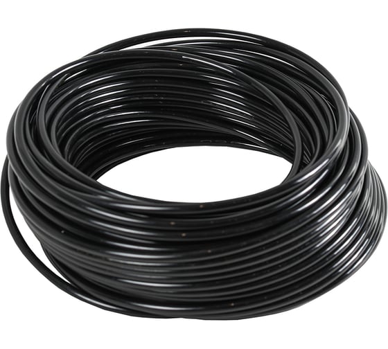Изображение товара Трубка Крал ПВХ d=8x1мм (PA6) черная (50м) 3772