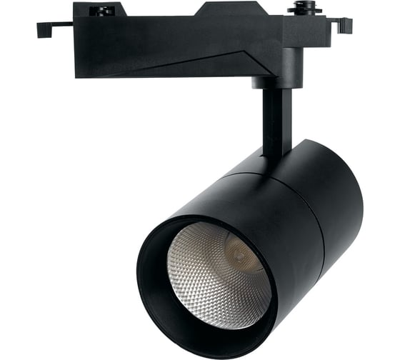 Изображение товара Светодиодный трековый 3хфазный светильник FERON AL103 на шинопровод 20W 4000K черный, 41600