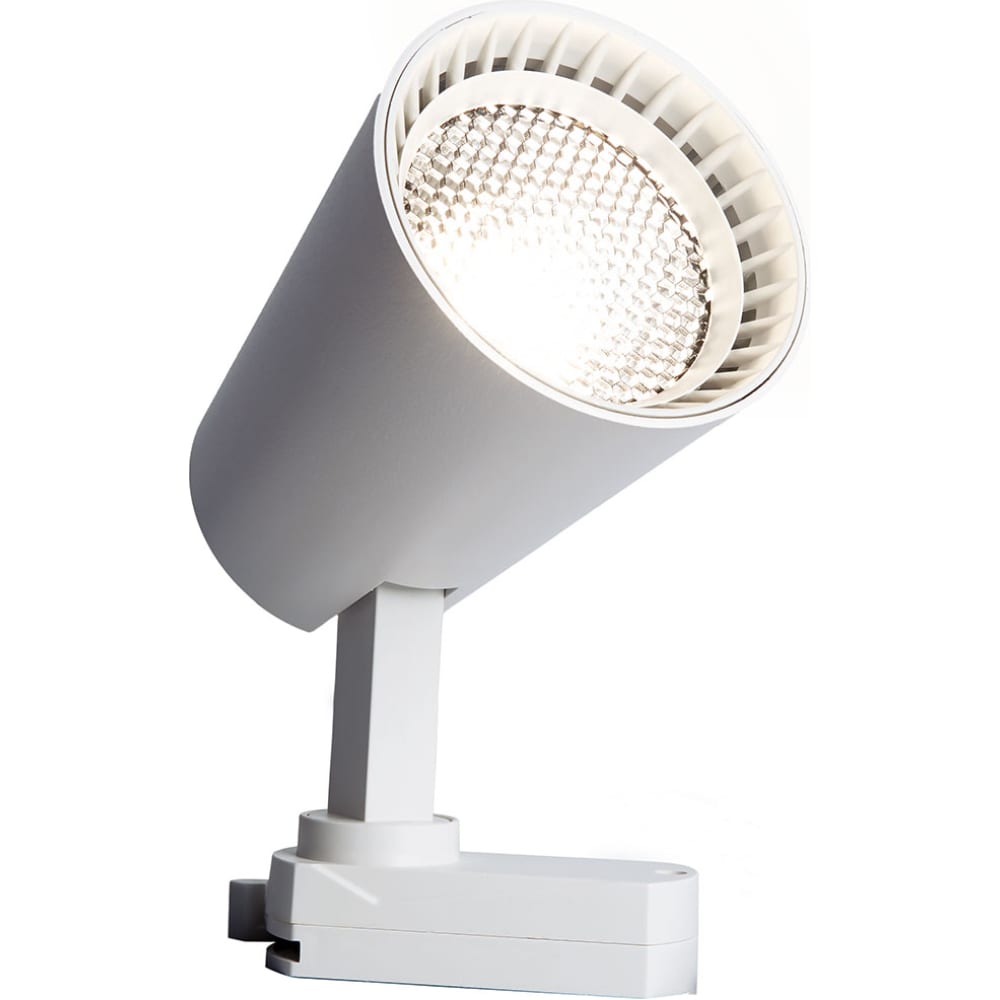 Трековый однофазный светодиодный светильник на шинопровод FERON, цвет естественный белый (3000-5000 к) 41605 AL100 - фото 1