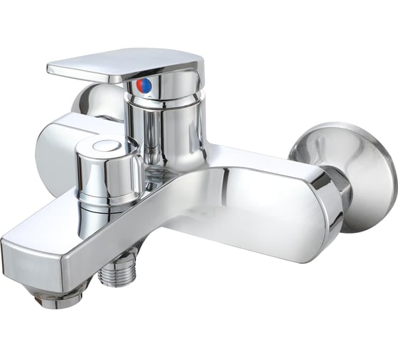 Изображение товара Смеситель для ванны РМС из высокопрочного пластика, хром PL7CH-009E