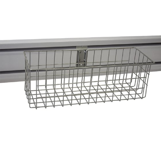 Изображение товара Корзина IMPLAST Basket 408*140*140 металлик BS-K4-M