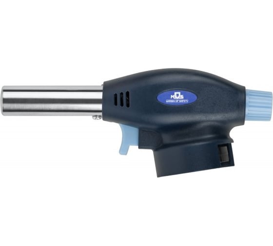 Изображение товара Горелка газовая на цанговый баллон MOS пласт.корпус, с пьезоподжигом, сопло 19 мм 67655М