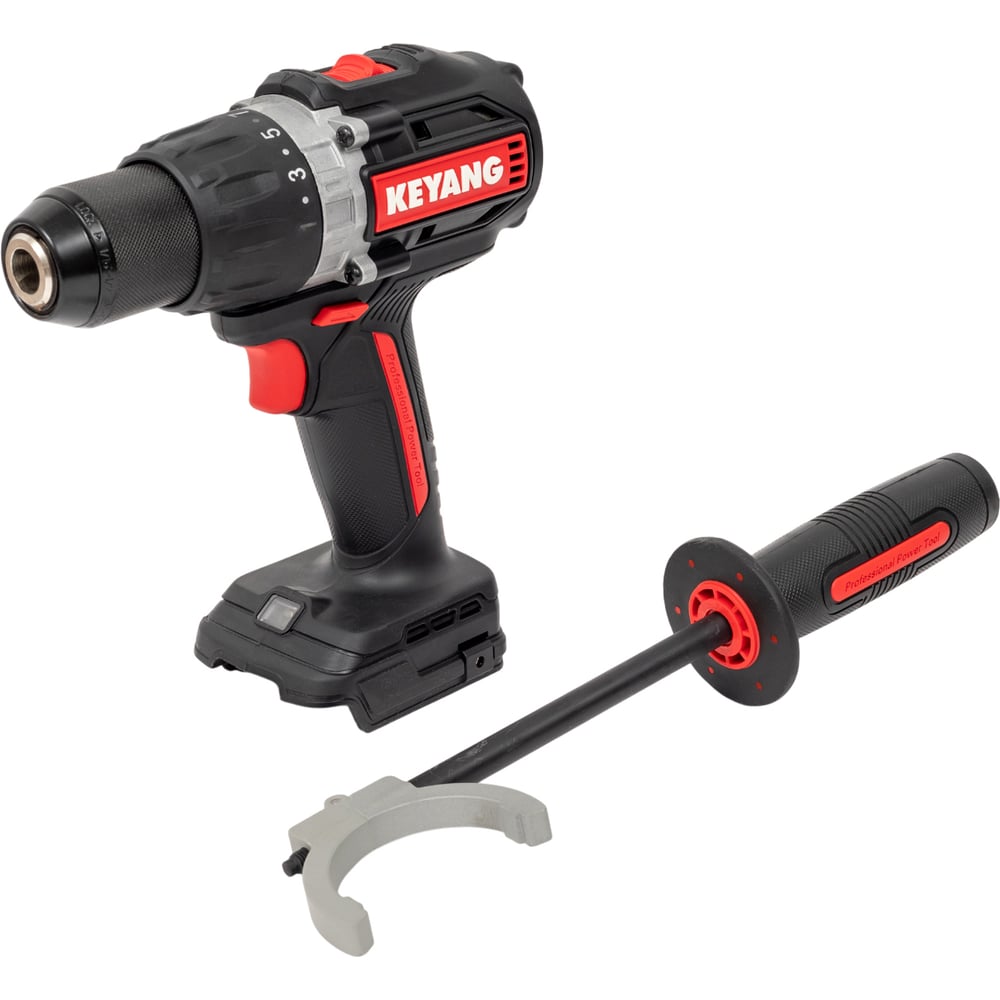 Изображение товара Аккумуляторная дрель KEYANG DD20BLH-100E профессиональная бесщеточная 20 В с подсветкой