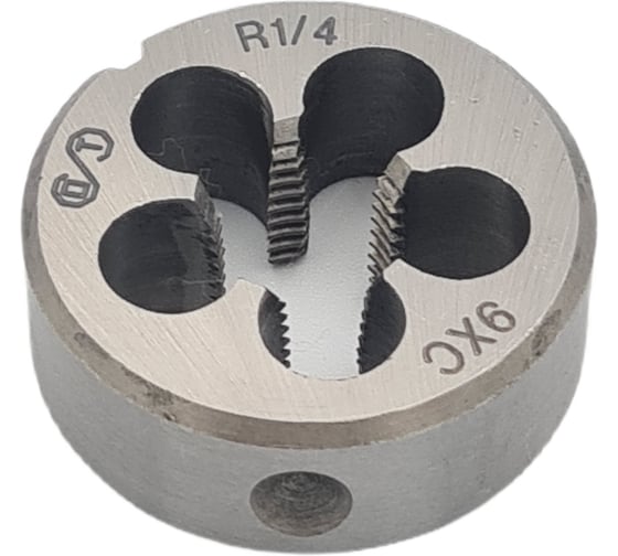 Изображение товара Плашка ОТ R 1/4 (Ф38) 9ХС 6g () (1*5) 00-00000735