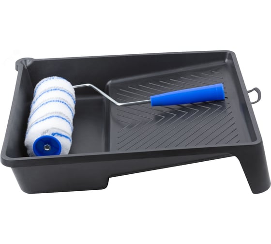 Изображение товара Набор малярный MOS Универсальный № 1 (ванночка 345х315 мм + валик полиакрил 180 мм) 03050М