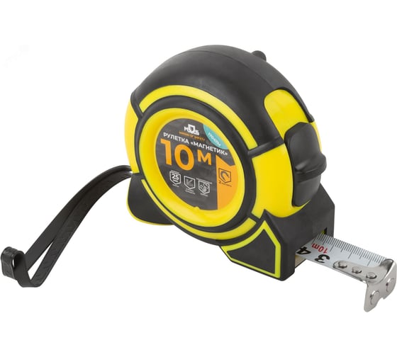 Изображение товара Рулетка MOS Магнетик 10 м x 25 мм 17047М