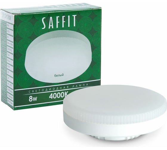 Изображение товара Светодиодная лампа SAFFIT SBGX5308 GX53 8W 4000K 55186
