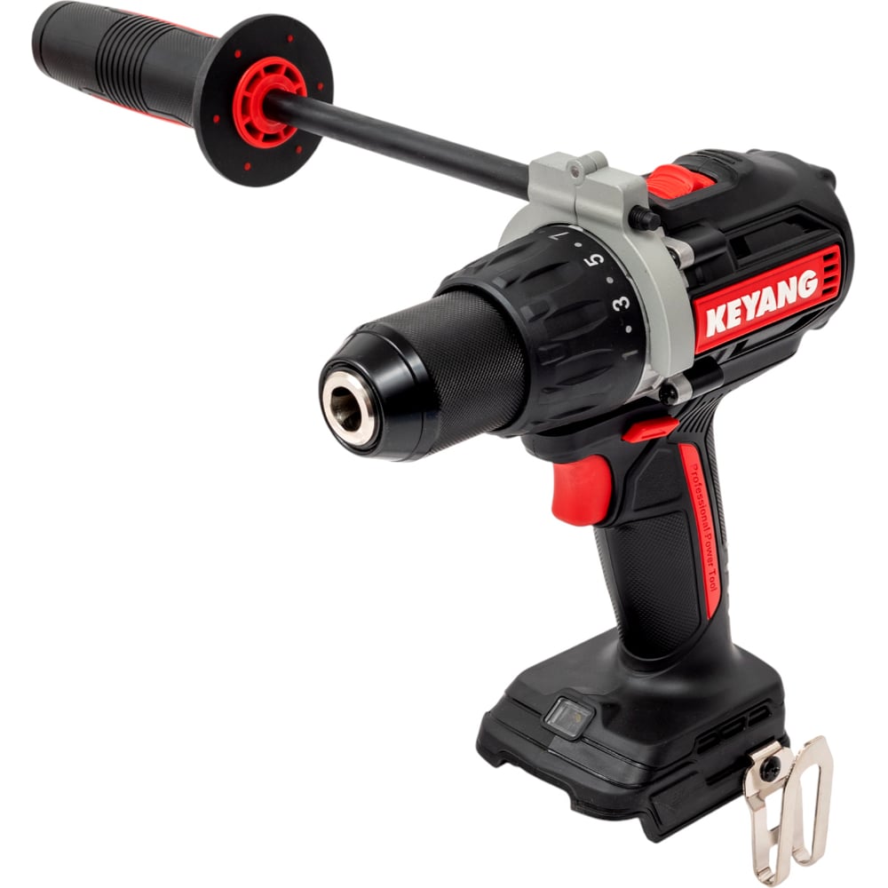 Изображение товара Аккумуляторная ударная дрель-шуруповерт KEYANG DM20BLH-100E профессиональный