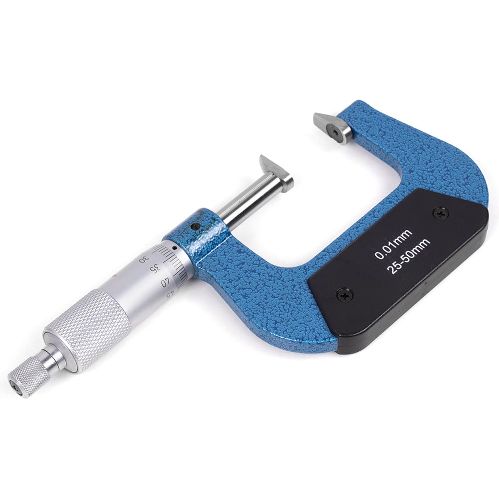 Изображение товара Микрометр ЧИЗ МЗ-100 0,01 профессиональный измерительный инструмент