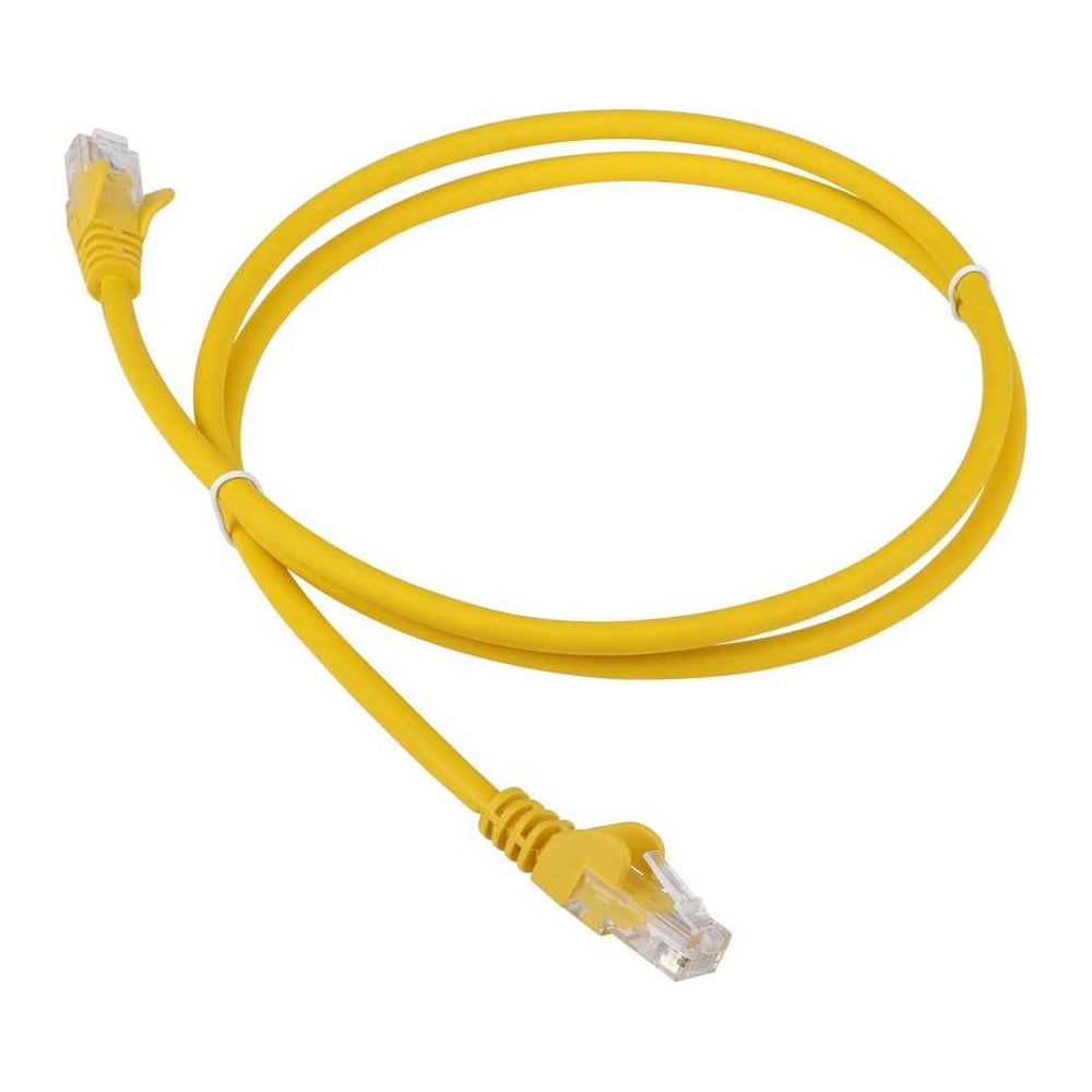 Изображение товара Патч-корд RJ45 - RJ45 LANMASTER 4 пары, UTP, категория 5е, 0.3 м, желтый, LSZH, LAN-PC45/U5E-0.3-YL Изображение товара Патч-корд RJ45 - RJ45 LANMASTER 4 пары, UTP, категория 5е, 0.3 м, желтый, LSZH, LAN-PC45/U5E-0.3-YL