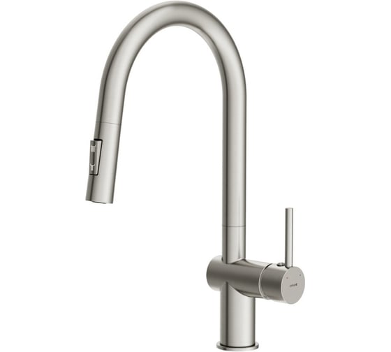 Изображение товара Смеситель для кухни Cersanit BRASKO однорычажный с выдвижным изливом хром 64841