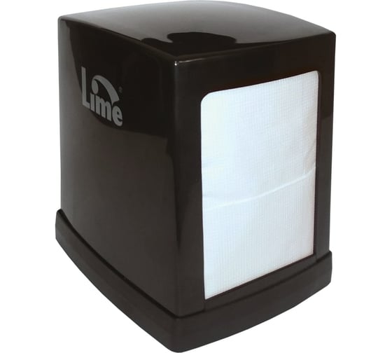 Изображение товара Диспенсер для салфеток LIME Napkins 18 на 24см, черный, 947002