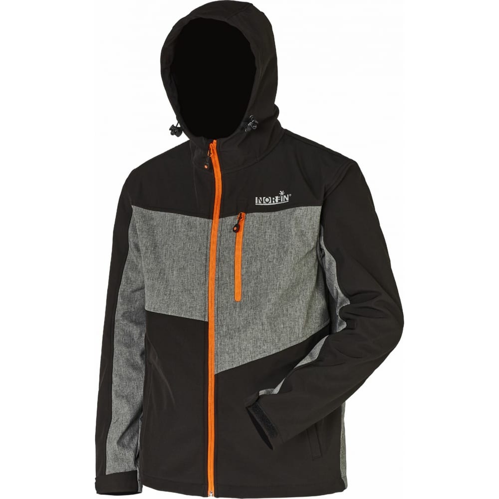 Флисовая куртка Norfin мужская открытая теплая флисовая куртка тактический ветрозащитный свитер с капюшоном на молнии пальто