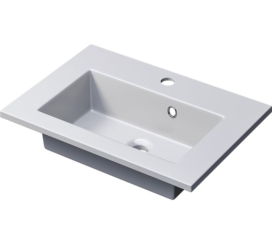Изображение товара Раковина керамическая для ванной Uperwood Aurora 50 см белая глянцевая RAurora50wg