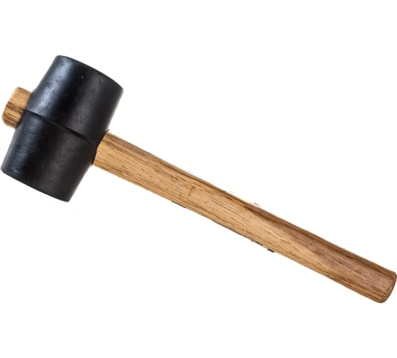 Изображение товара Киянка ULTIMA деревянная рукоятка, 230 г, черная резина, 121040