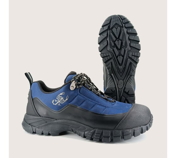 Изображение товара Полуботинки Скорпион с ПК рабочие Жук Кросс, синие, арт. 2101ПК, размер 45 2101ПК.КРОСС.45