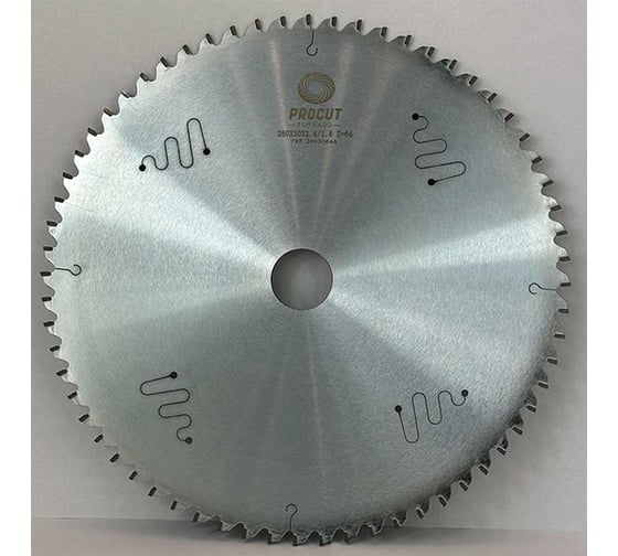 Изображение товара Пильный диск PROCUT 260x30x2,4/1,6 Z=64 ATB -5 поперечный рез по древесине 797.2603064A.ECO