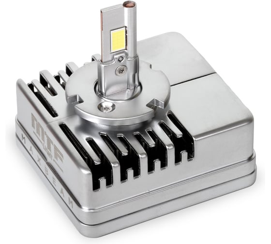 Изображение товара Светодиодная лампы MTF Light MaxBeam, D5S, 12V, 35W, 4500lm, 6000K, кулер, комплект. MBD5S6