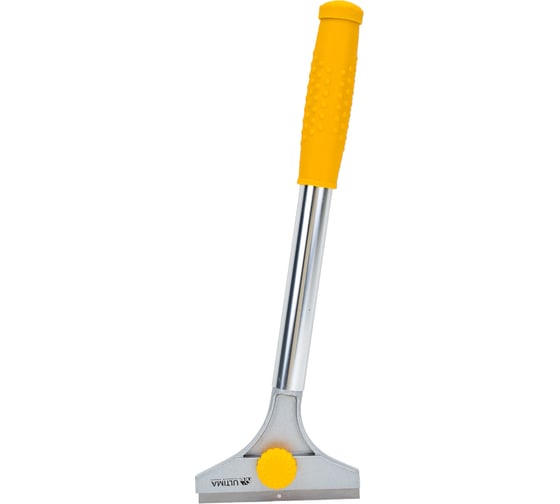 Изображение товара Скребок ULTIMA 310 мм, лезвие 100 мм, винтовой фиксатор, металлическая обрезиненная ручка 119065