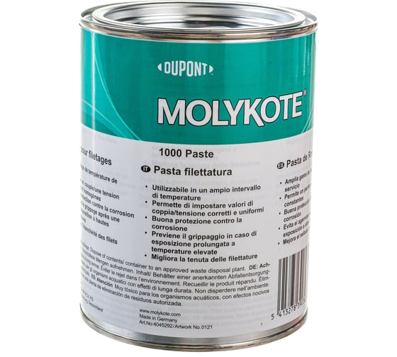 Изображение товара Резьбовая паста Molykote 1000 Paste, 1 кг 4045292