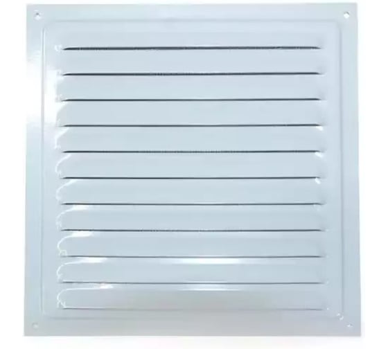 Изображение товара Решетка ООО ПКФ Сварком 175x175ВРС металлическая белая (1 шт.) СанТех s032625