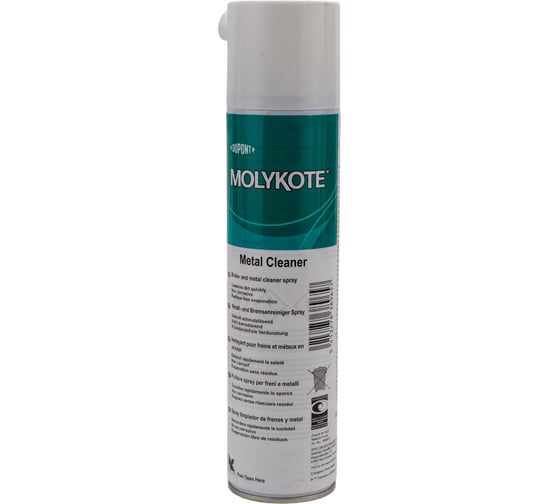 Изображение товара Очиститель Molykote Metal Cleaner Spray, 400 мл 4045671