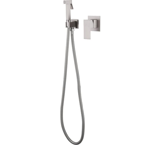 Изображение товара Смеситель с гигиеническим душем ABBER Daheim сатин AF8225SP