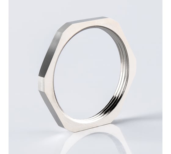 Изображение товара Крепеж для гофрированных труб Weyer GM-P48 контргайка, внутр. PG48 WE9001000