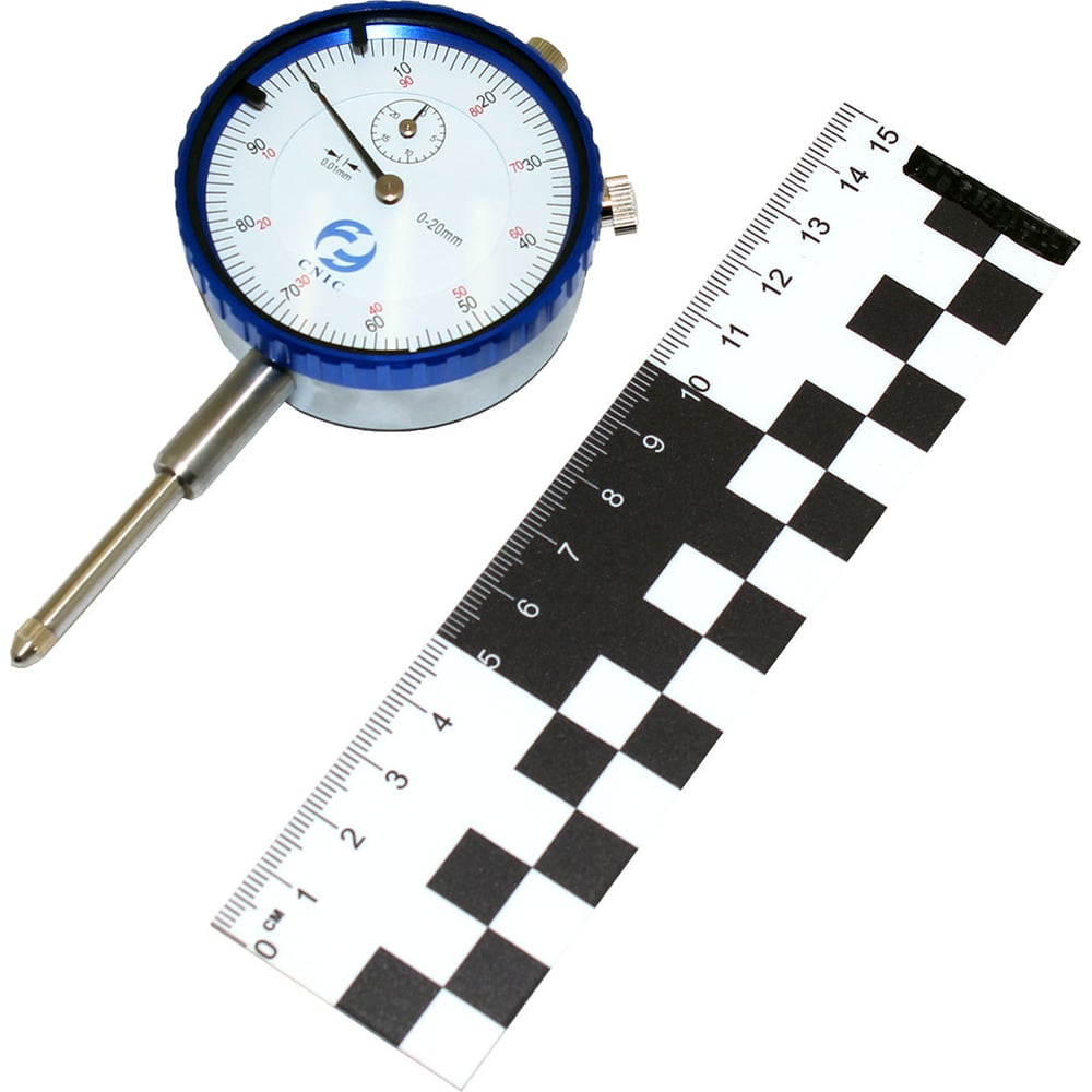 Изображение товара Индикатор часового типа CNIC ИЧ-20 0-20мм профессиональный точный измерительный инструмент