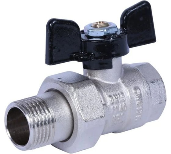 Изображение товара Кран шаровой ООО ПКФ Сварком д=25 б г/ш (американка) полный проход, 1 шт СанТех s036392