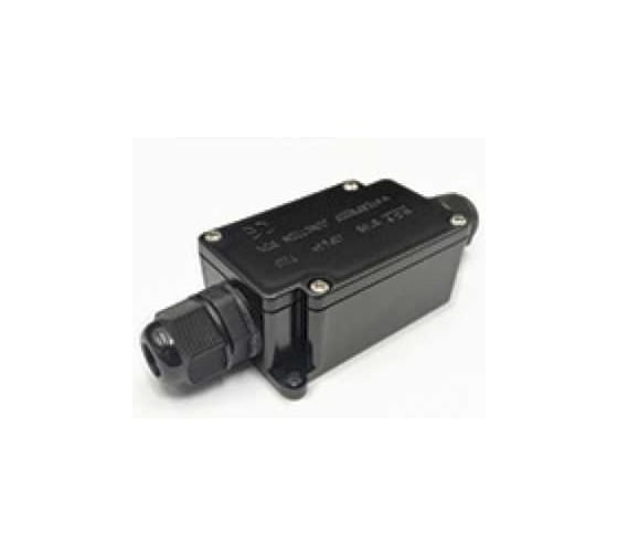 Изображение товара Влагозащищенная распаячная коробка для удлинения кабеля ленты VARTON AC230V с предохранителем IP65 (упаковка 10 шт) V4-R0-00.0044.STR-0044