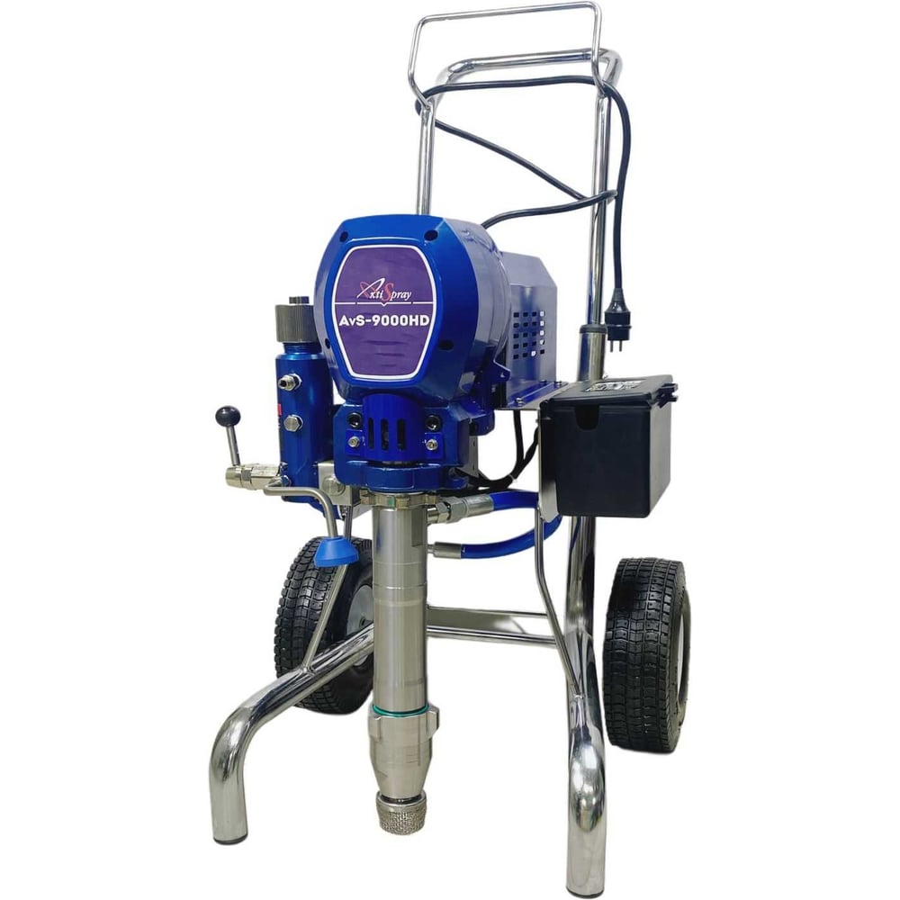 Изображение товара Аппарат окрасочный AktiSpray PREMIUM комплект (9,0 л/мин, 227 бар, 4500 Вт, 220 В, 50 Гц) AvS-9000HD