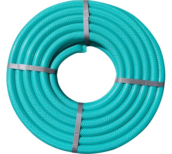 Изображение товара Шланг поливочный ООО РВ Пласт 3/4 50м ПВХ трехслойный армированный 0149