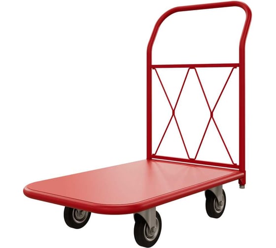 Изображение товара Тележка платформенная Red Tool ТП 3 RT (600x1000) колёса d 160 ТП 3 RT 160