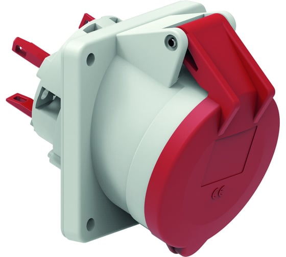 Изображение товара Встраиваемая розетка Bals 32А 5р 400В, 6H, IР44 85х85 1 шт. 12768-b